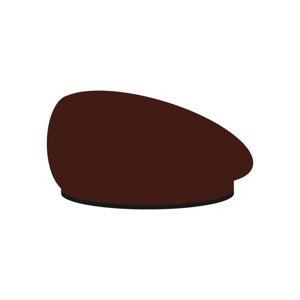 Boy scout beret hat logo vector