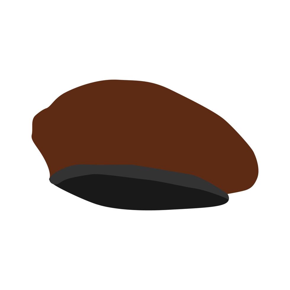 Boy scout beret hat logo vector