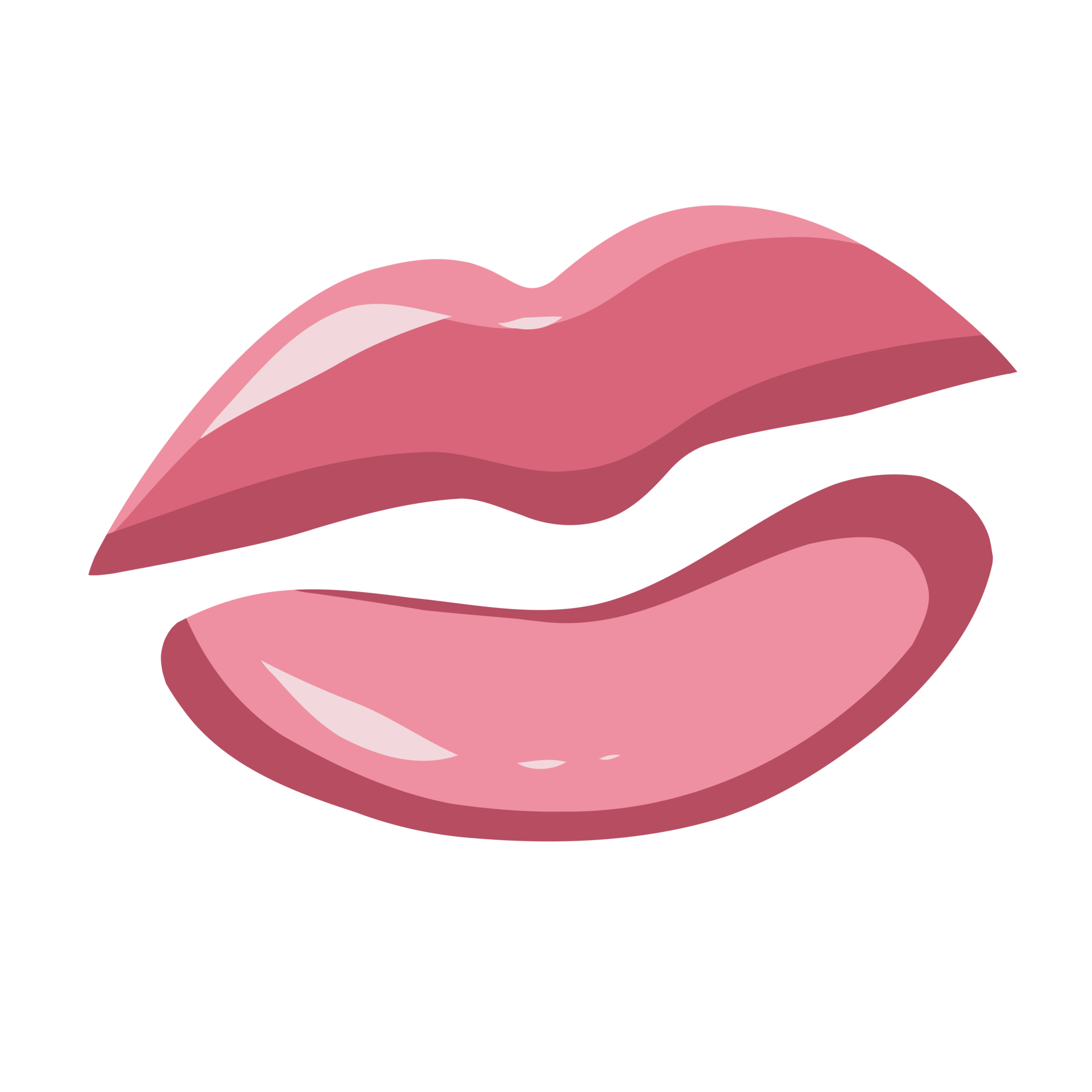 Kiss lips in lipstick isolated on transparent background. Valentine's