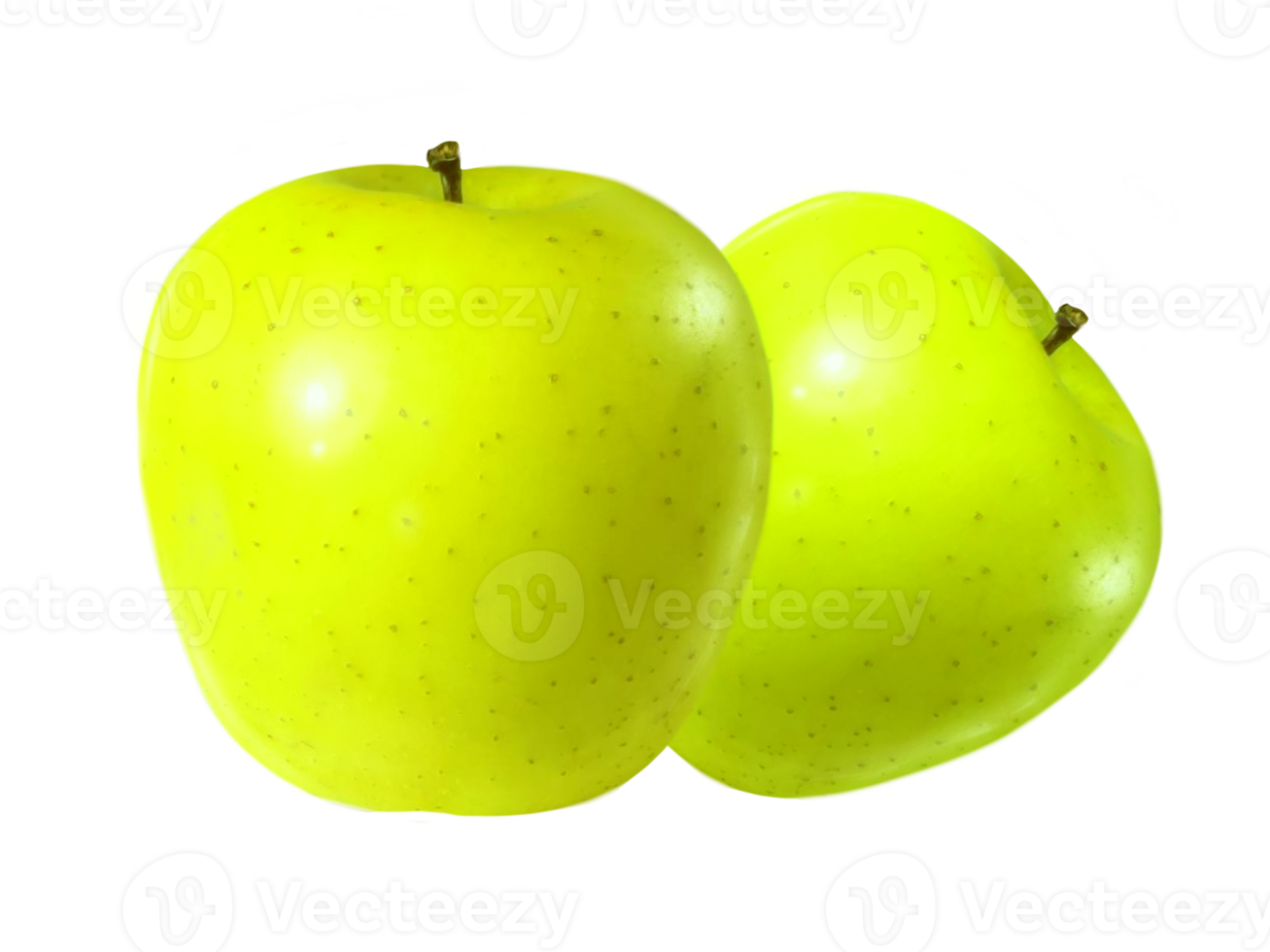 manzanas verdes maduras png