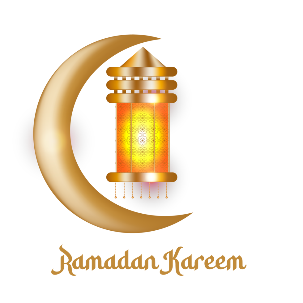 conception de lanternes pour la conception de voeux islamique ramadan kareem pour carte png