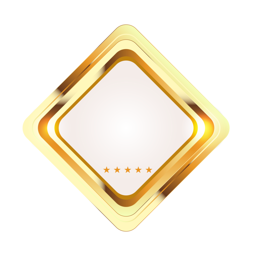 Golden Badges seal quality labels  sale medal badge stamp png