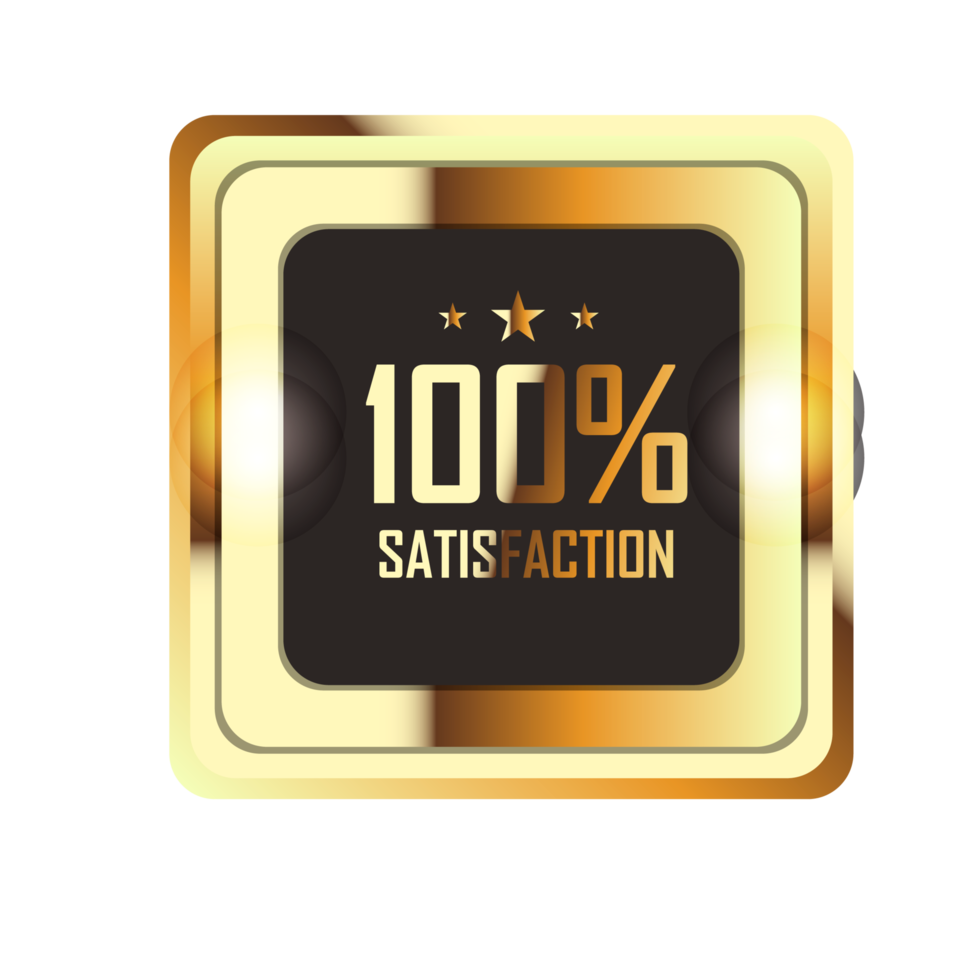 Golden Badges seal quality labels  sale medal badge stamp png
