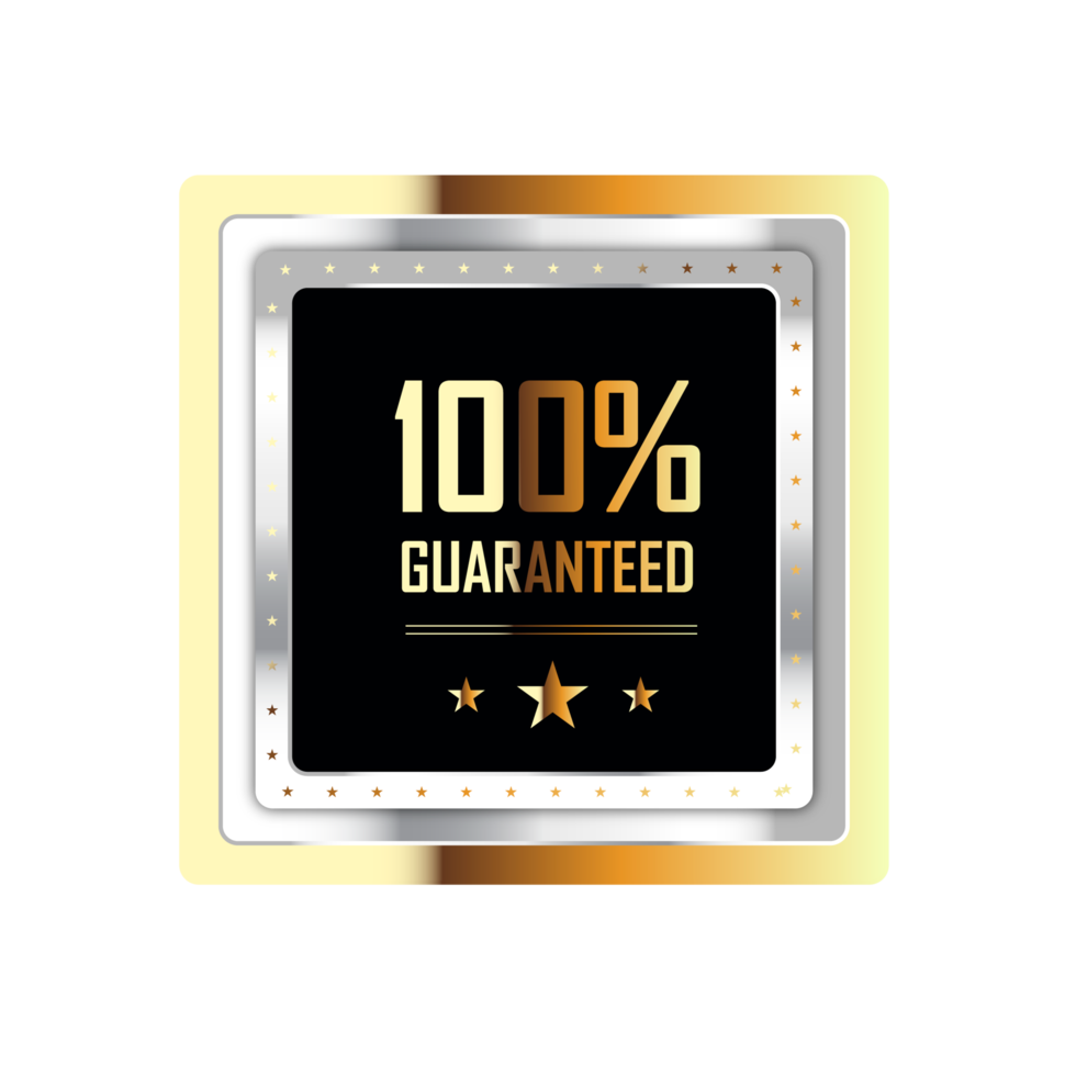 Golden Badges seal quality labels  sale medal badge stamp png