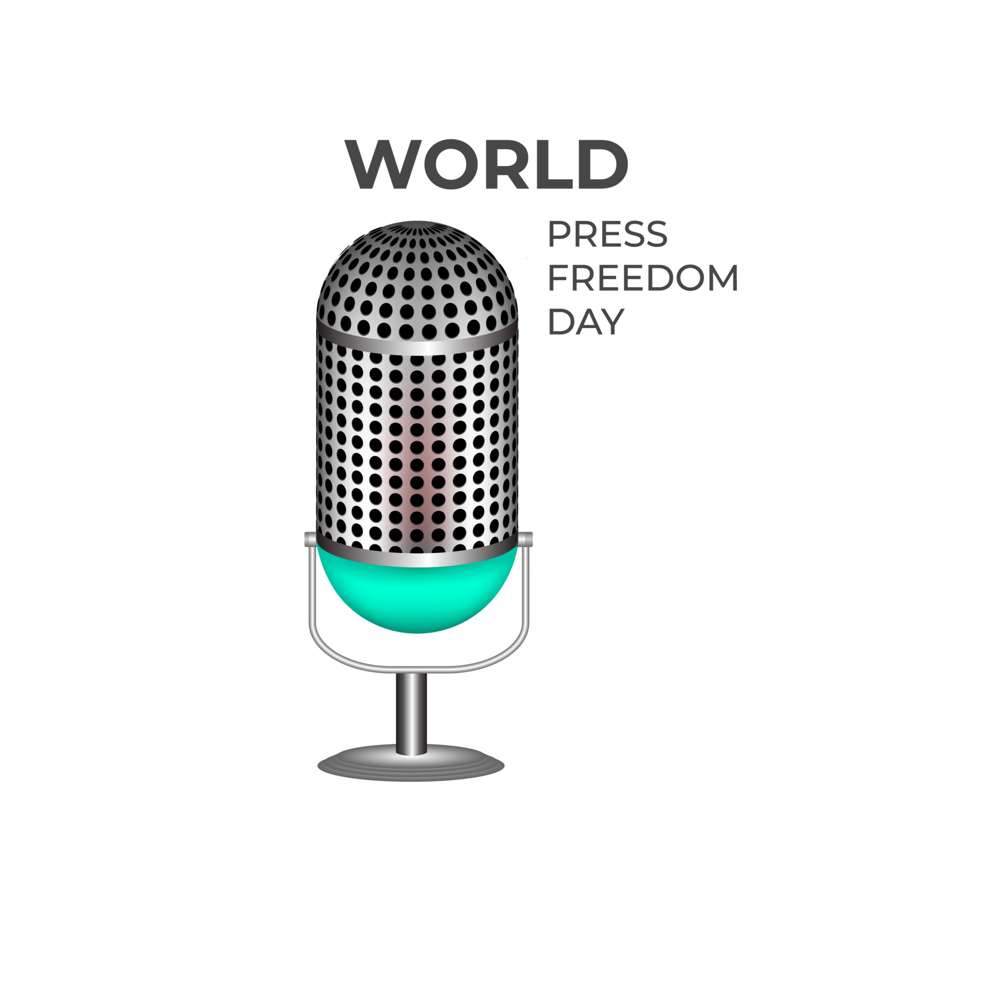world press freedom day may 3rd and text simple design 18795543 PNG