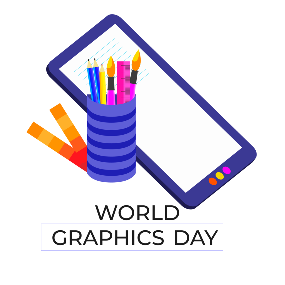 world graphic day background in realistic style png