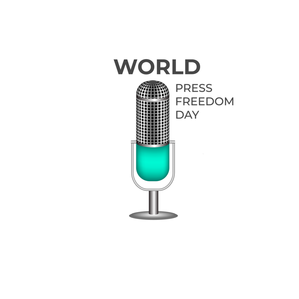 world press freedom day may 3rd  and text simple design png