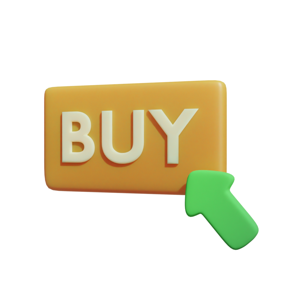 yellow buy board isolated on transparent backgound png