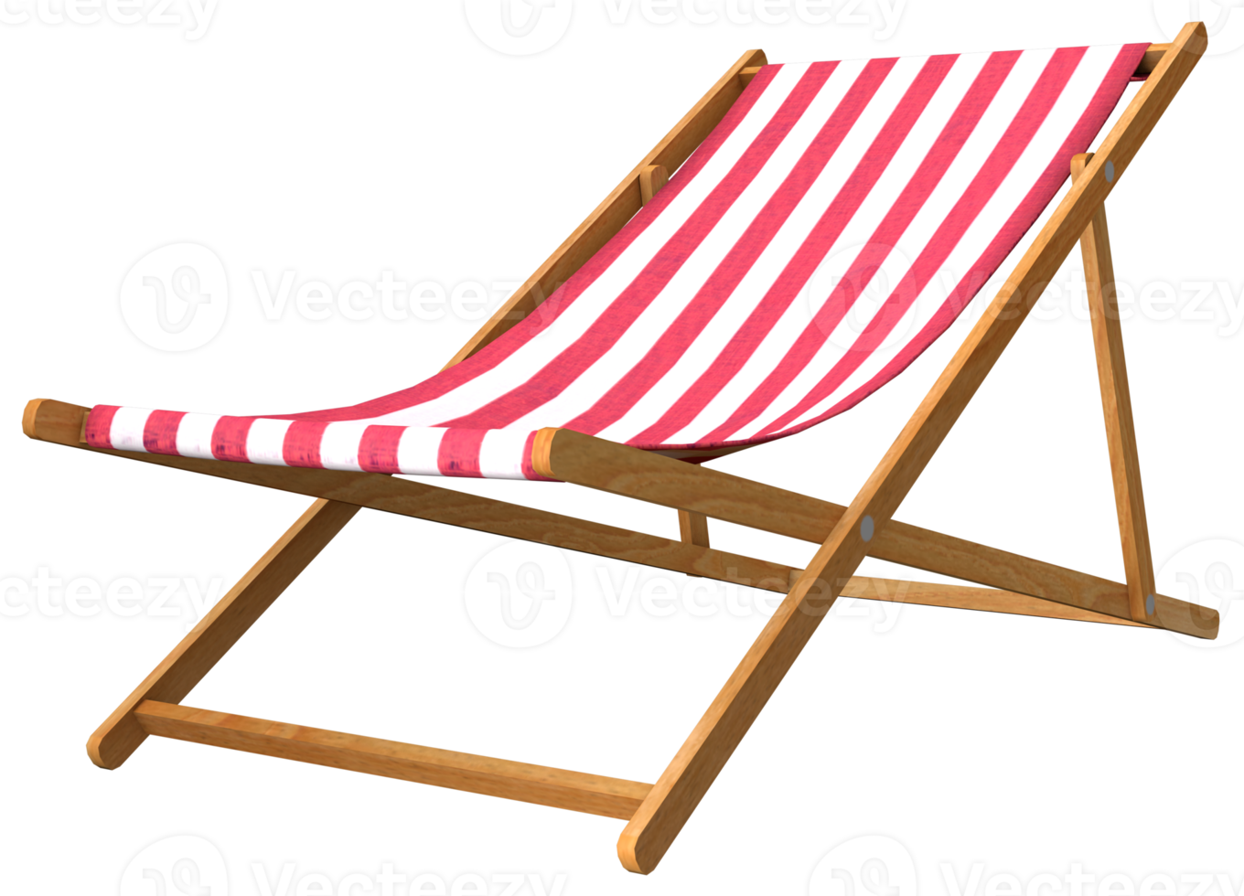 silla de verano 3d un accesorio de verano png