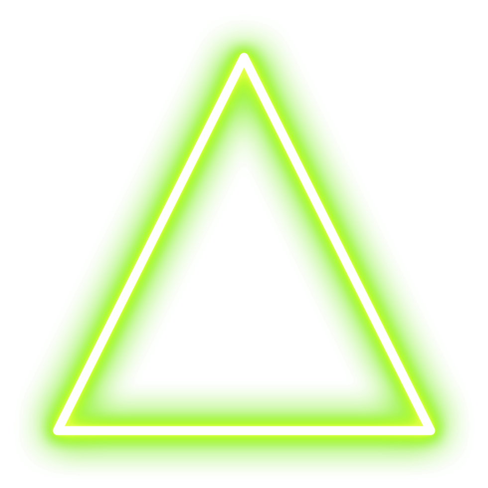 Neon Glowing Shape png