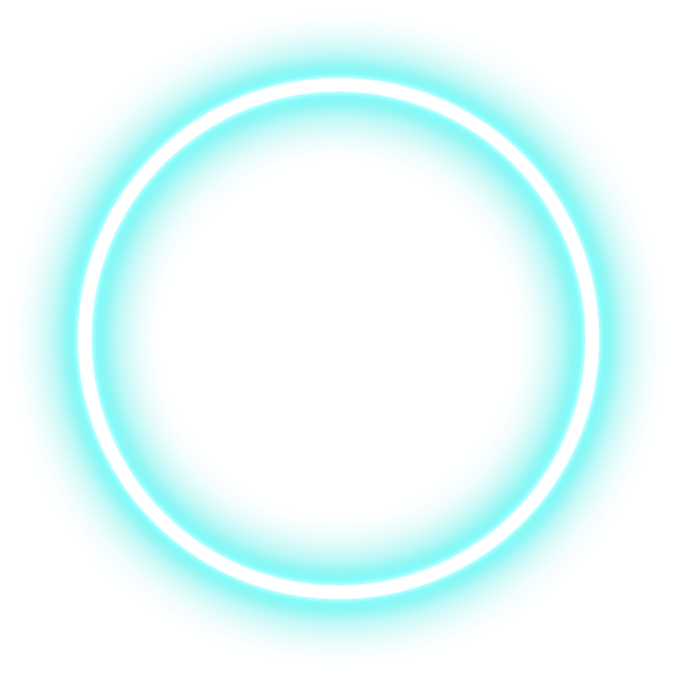 Neon Glowing Shape png