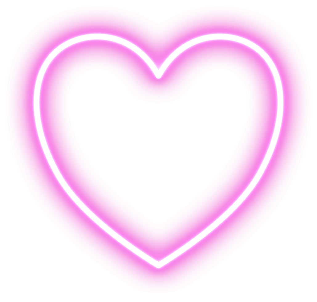 Neon Glowing Shape png