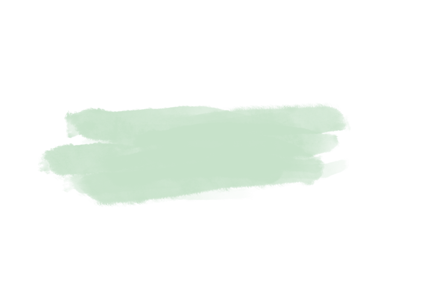 watercolor green brush stroke 18796071 PNG