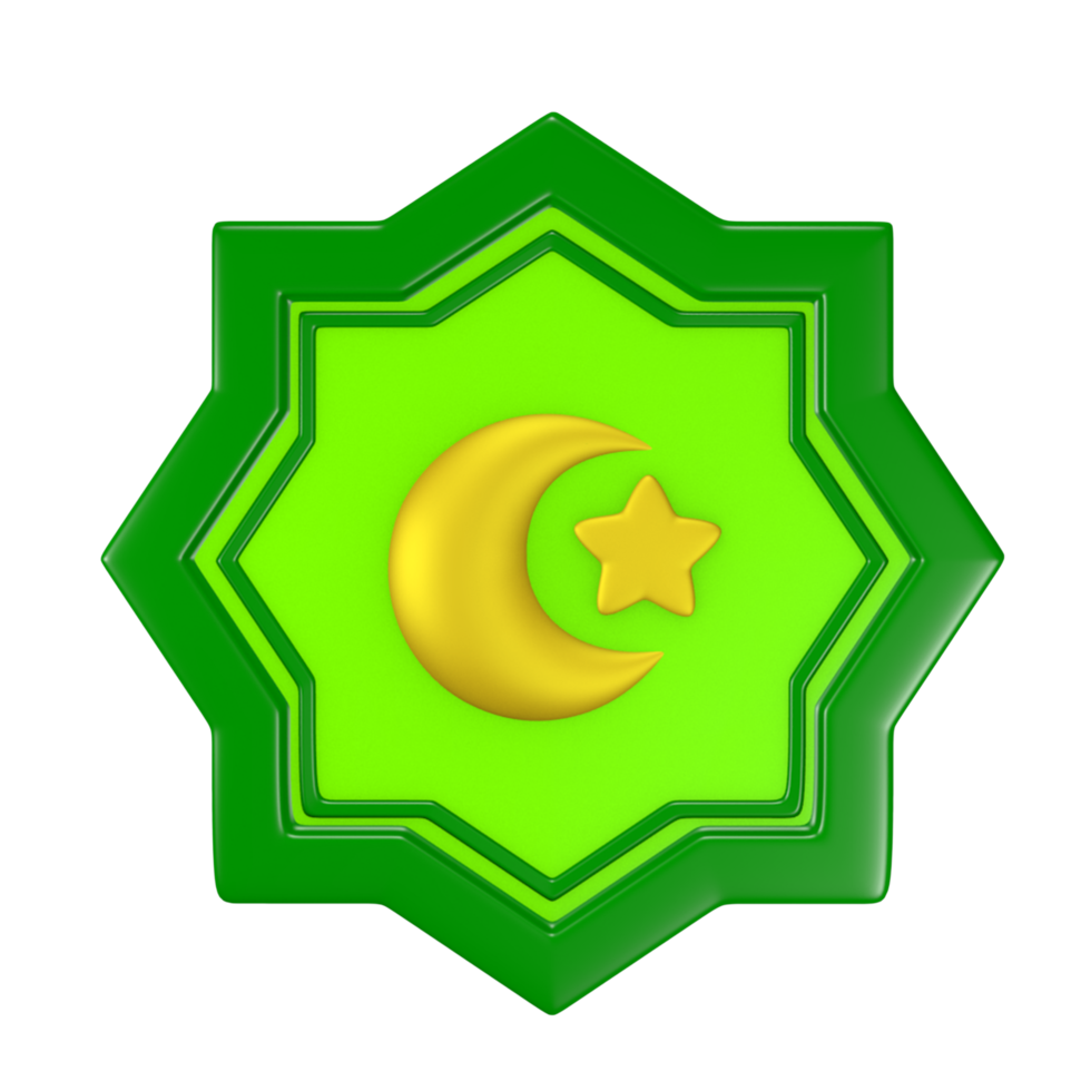 Cute icon 3d decoration illustration with Ramadan and Eid al-Fitr theme png