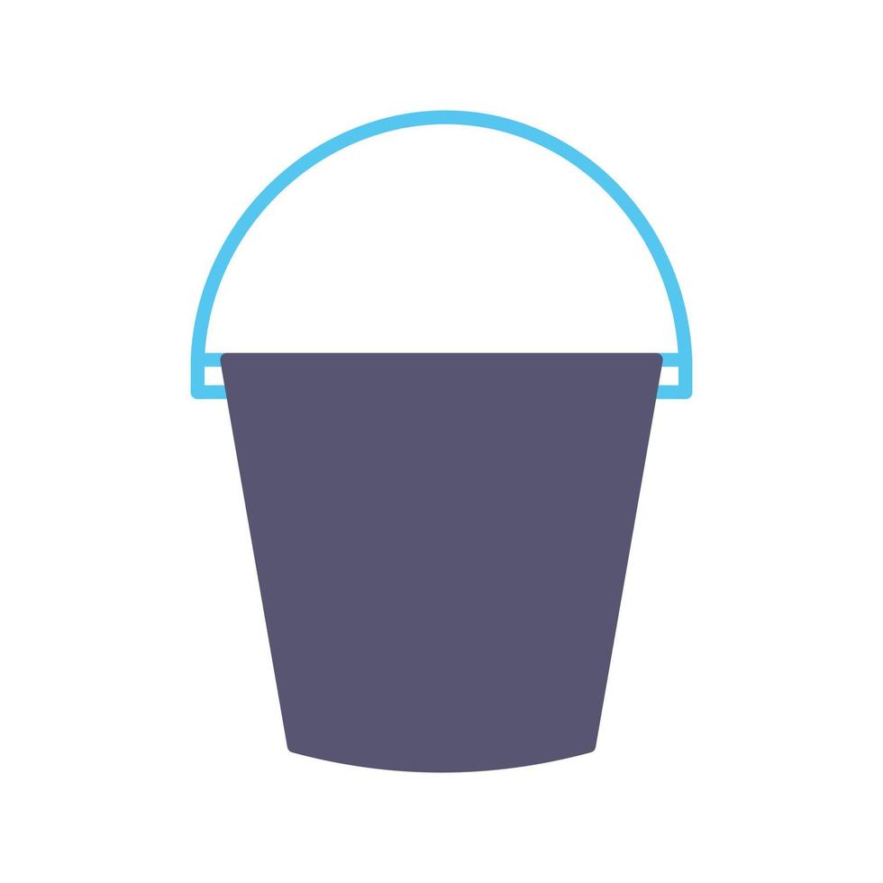 Water Bucket Vector Icon