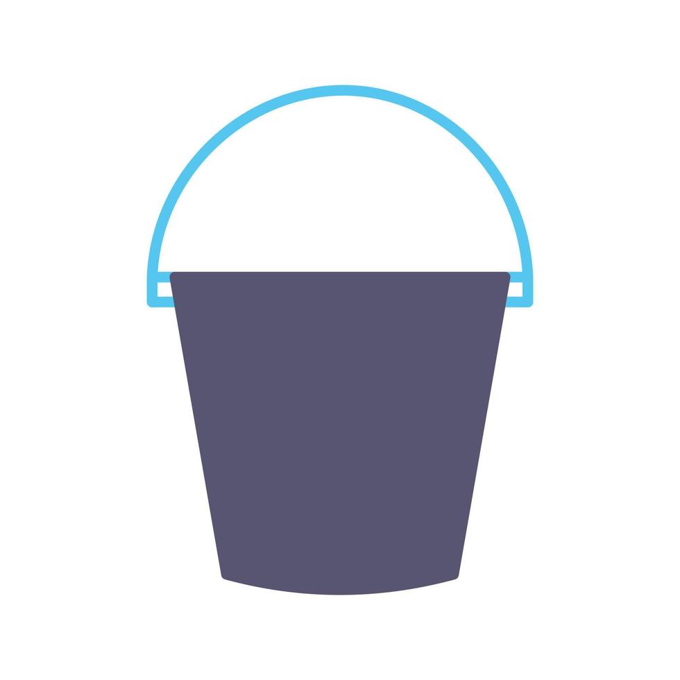 Water Bucket Vector Icon