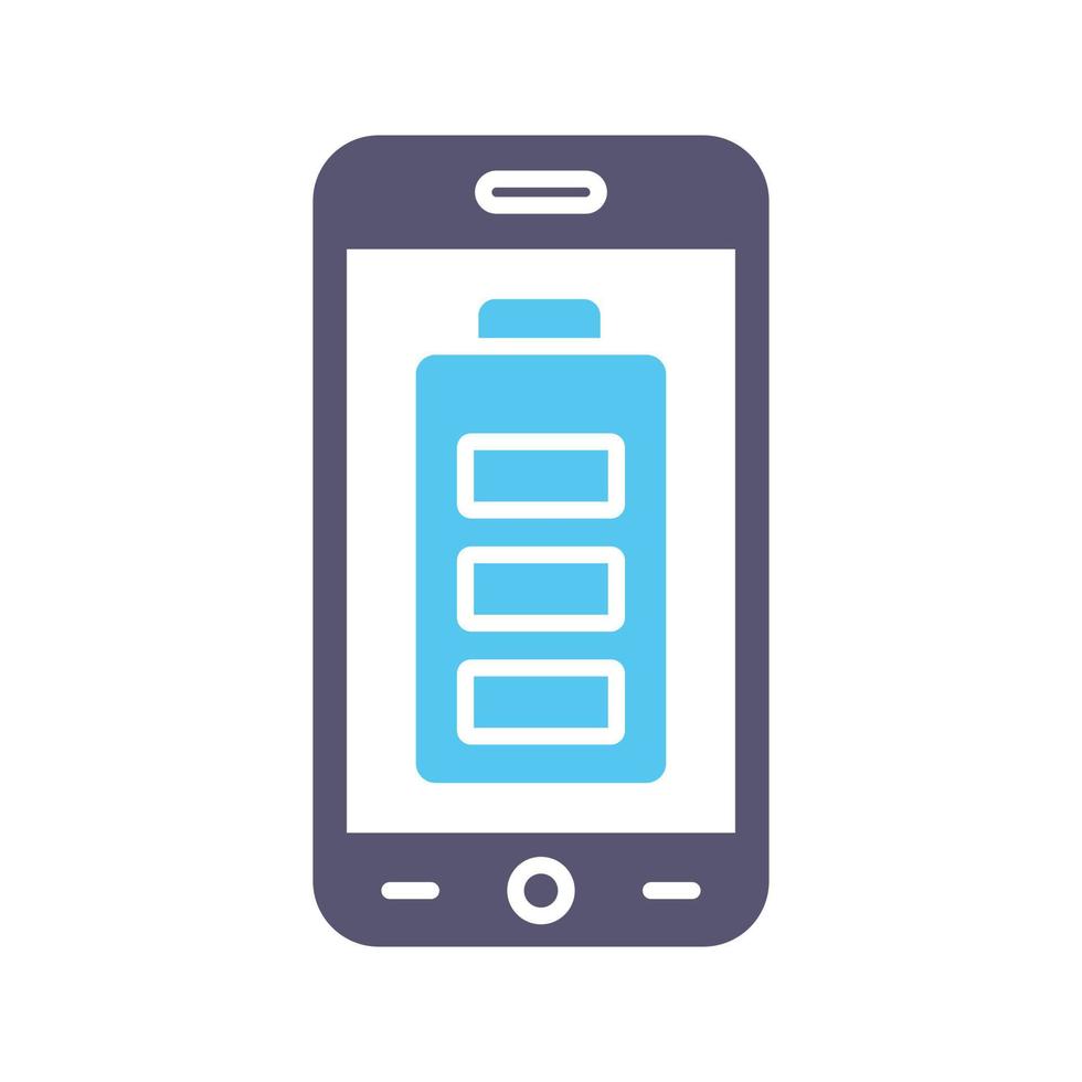 Mobile Battery Vector Icon