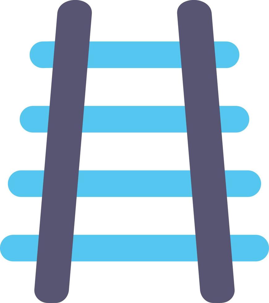 Train Tracks Vector Icon