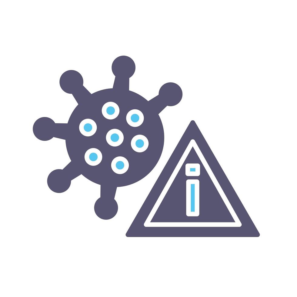 icono de vector de coronavirus