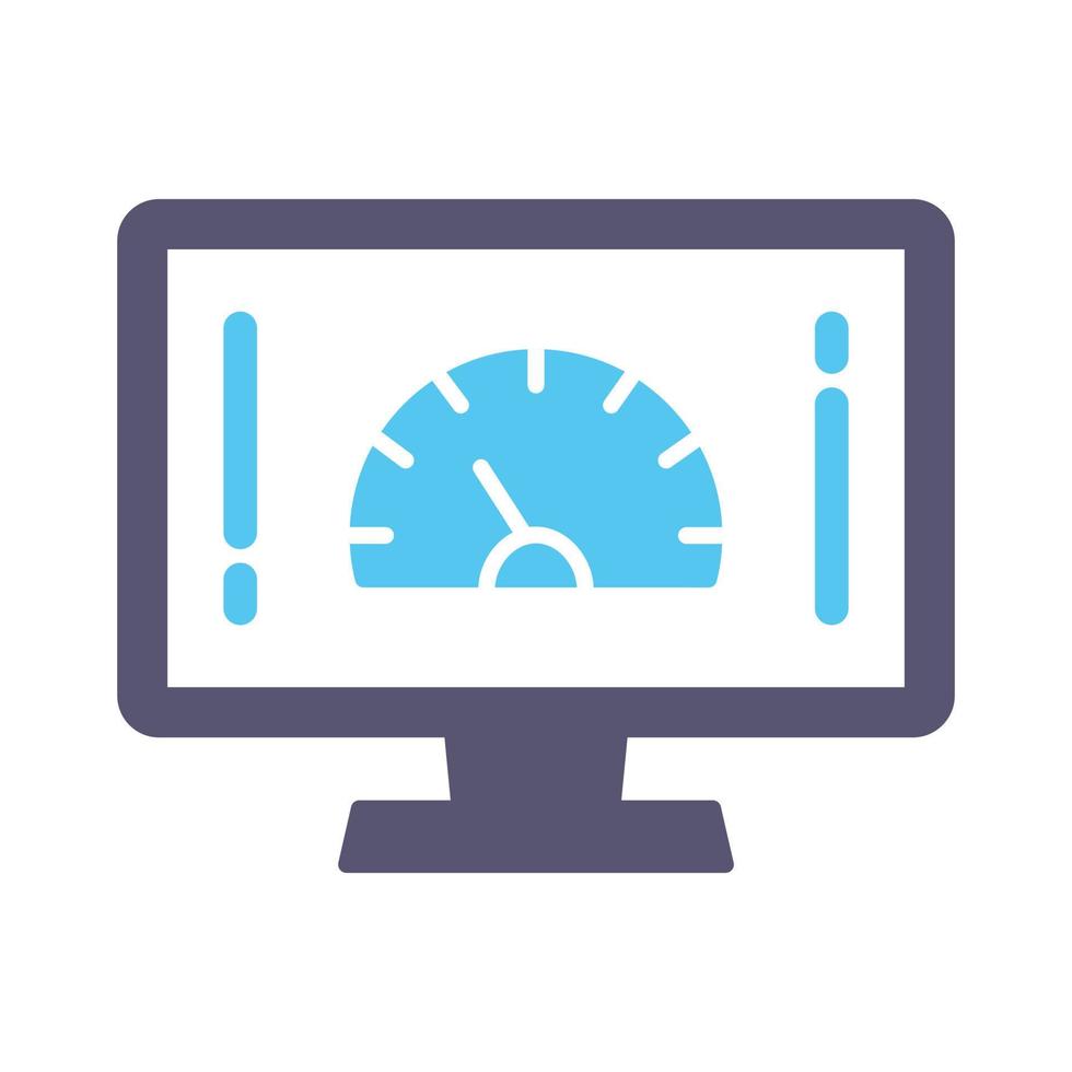 Speed Test Vector Icon