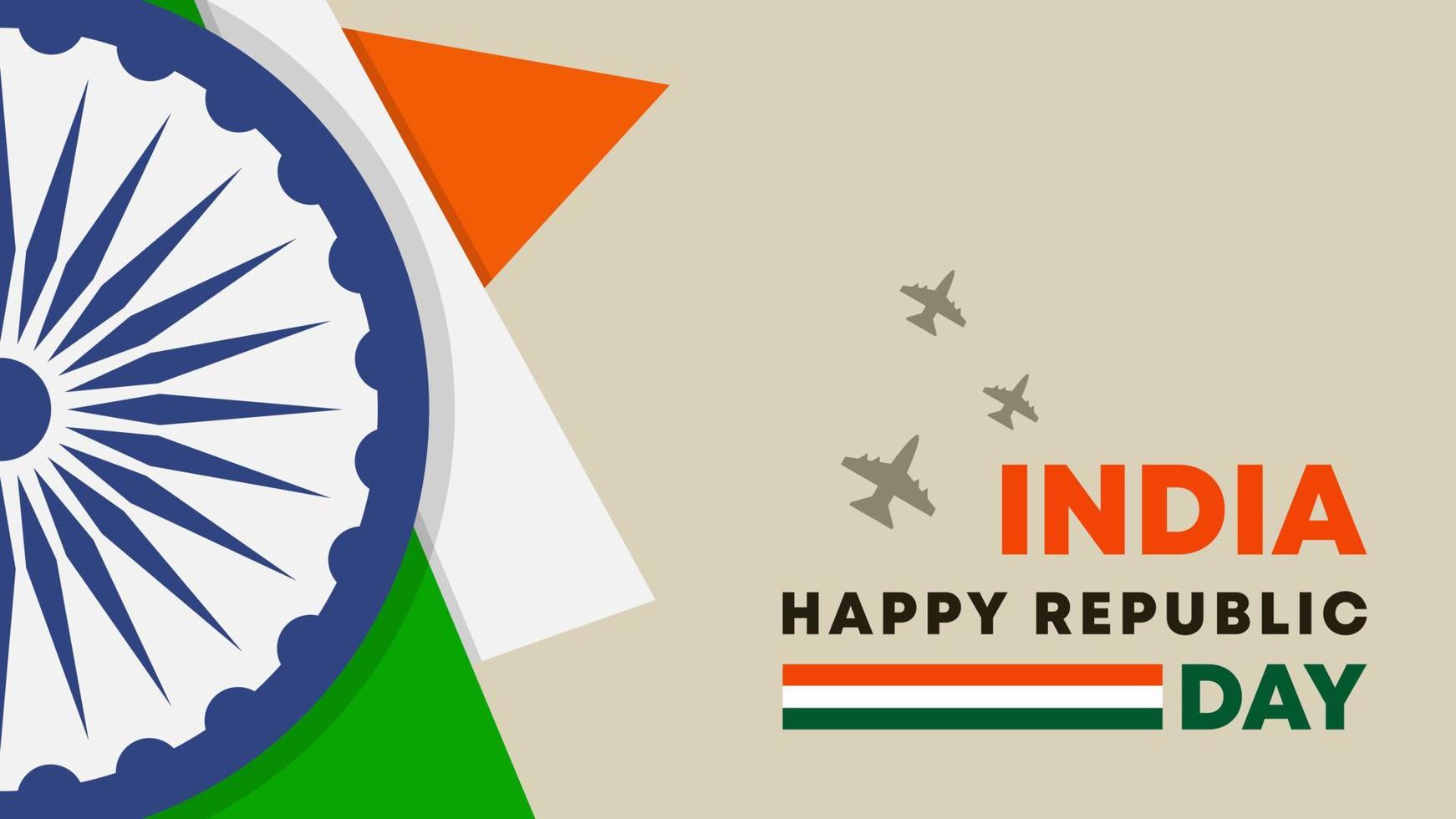 India republic day celebration on 26 january. Simple style ...