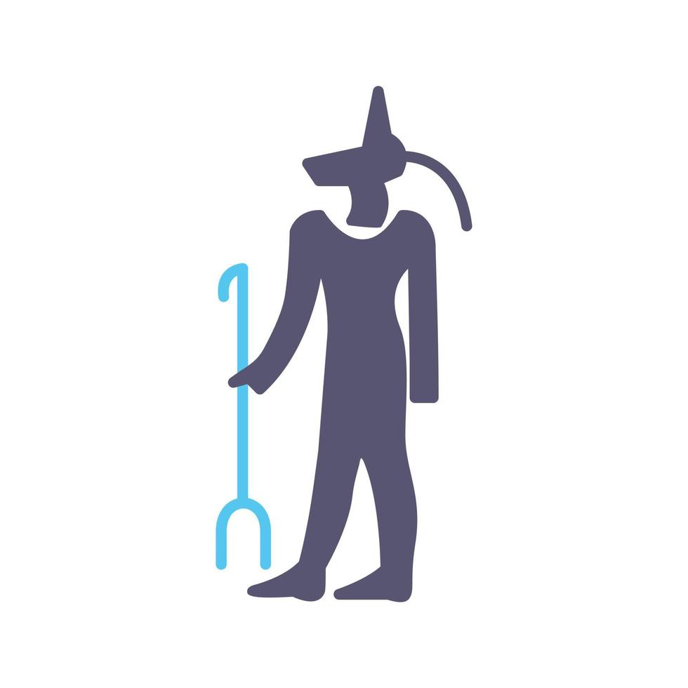 Egyptian god Vector Icon