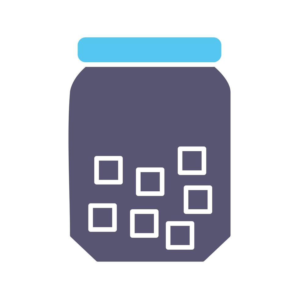 Sugar Bottle Vector Icon