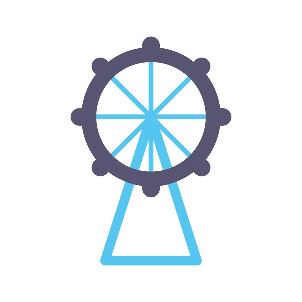 Ferris Wheel Vector Icon