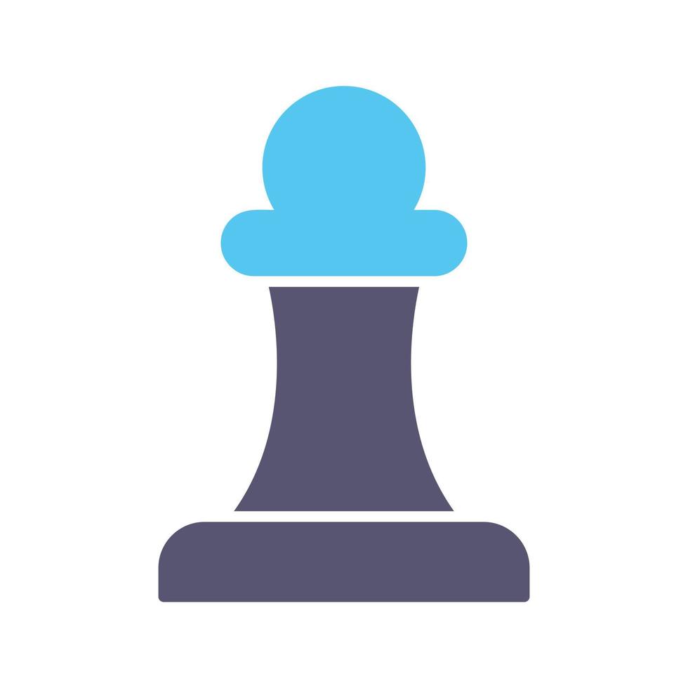 Unique Pawn Vector Icon