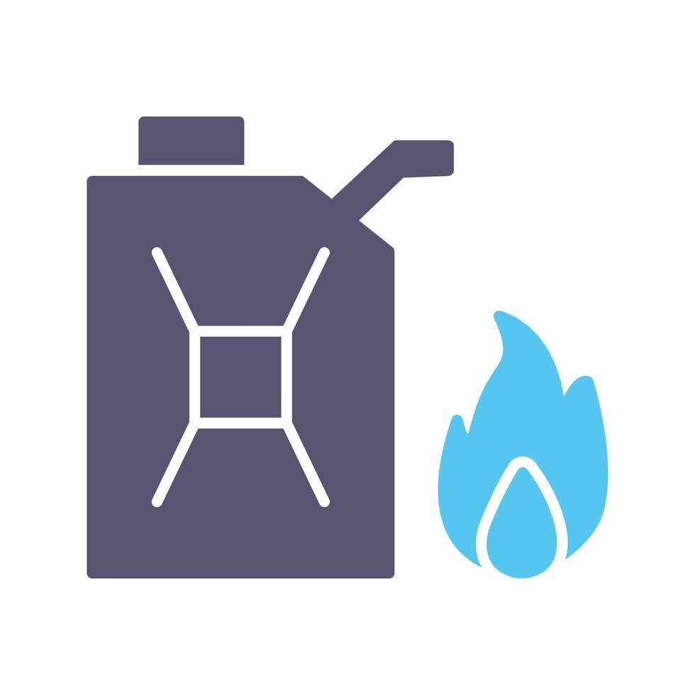 Unique Fuel to Fire Vector Icon