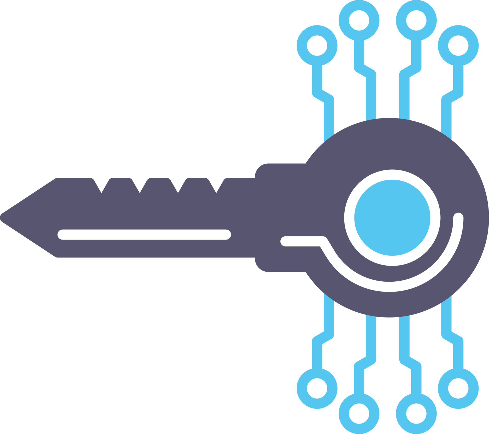 Key Code Vector Icon 18799663 Vector Art at Vecteezy