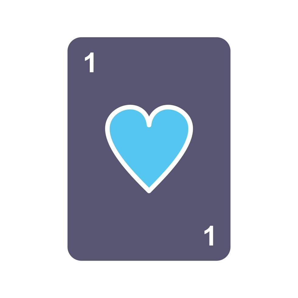 Unique Card Vector Icon