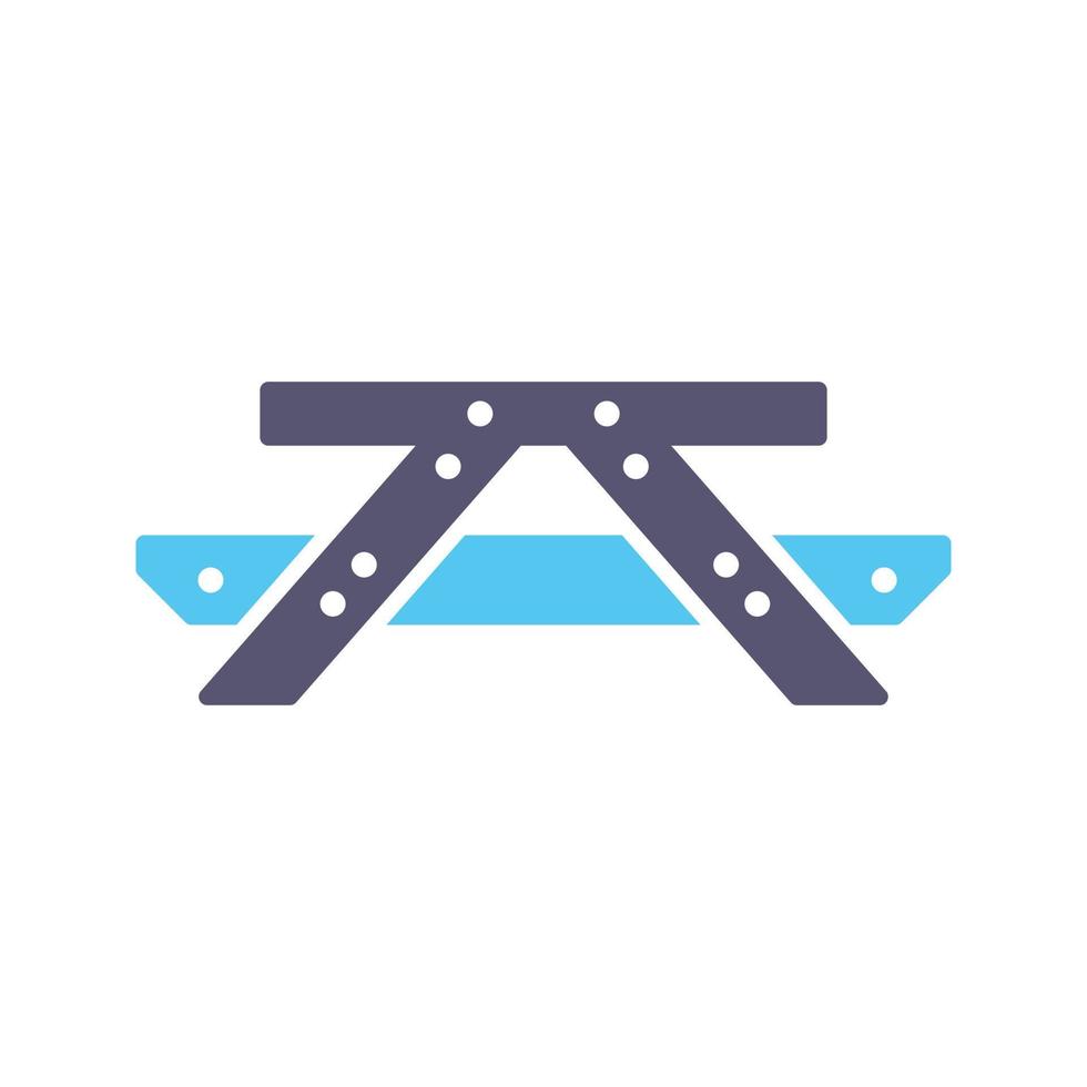 Picnic of Table Vector Icon