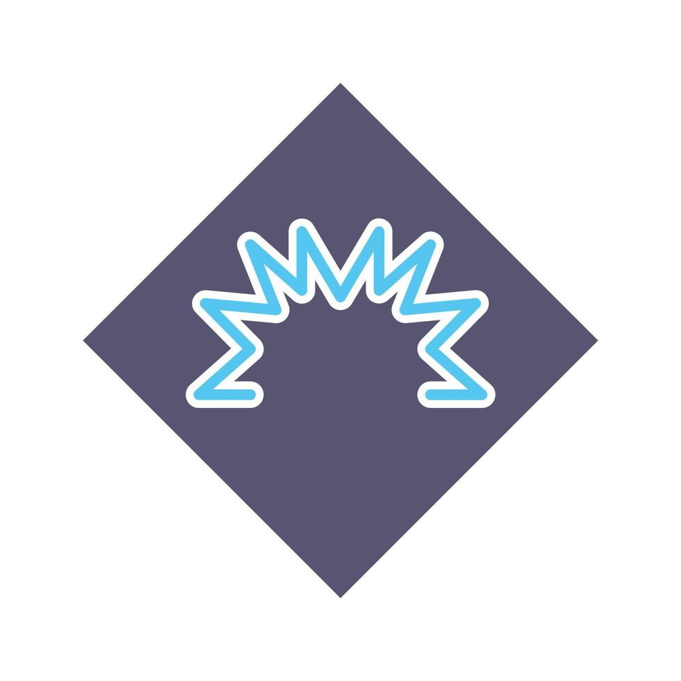 Danger of Welding Flash Vector Icon