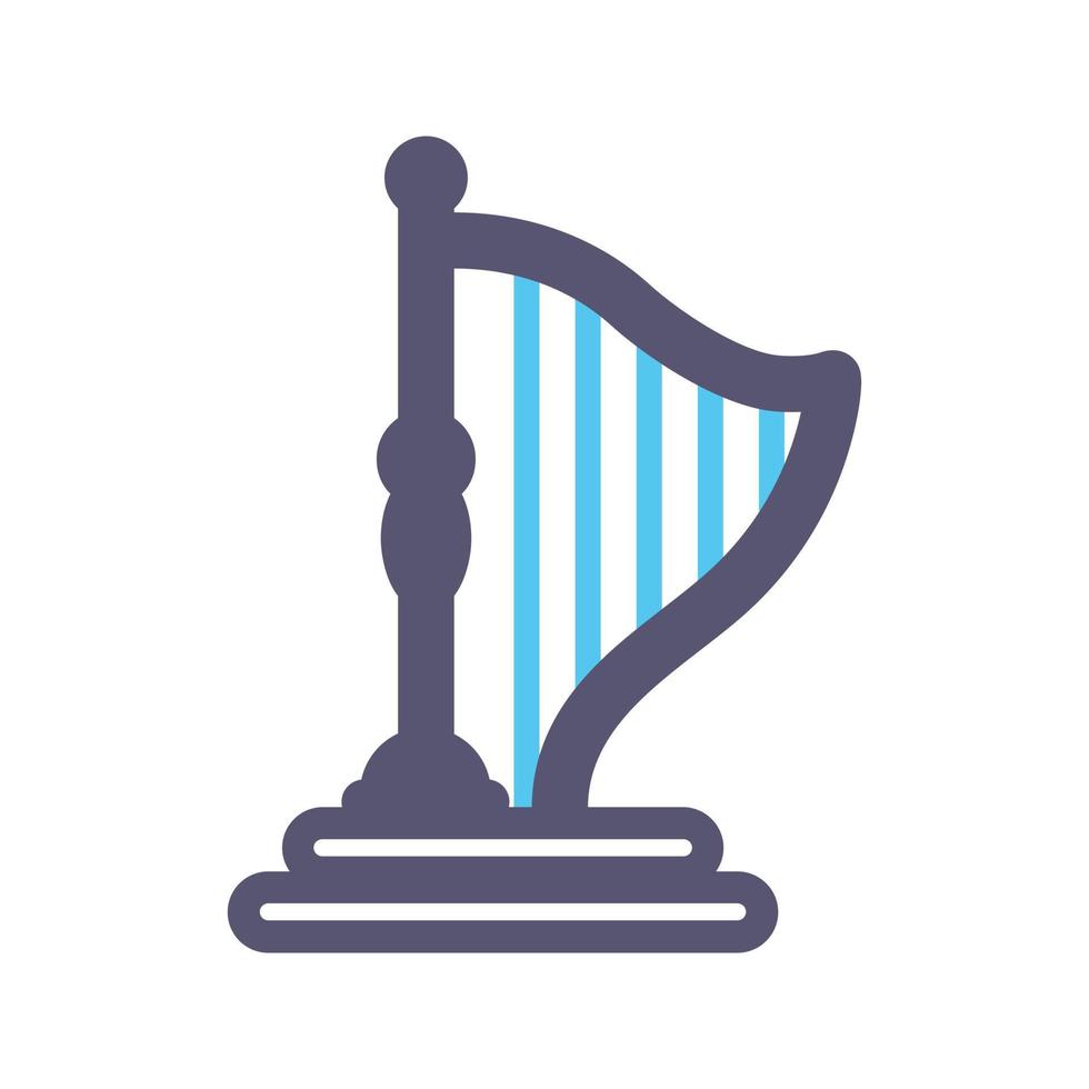 Harp Vector Icon