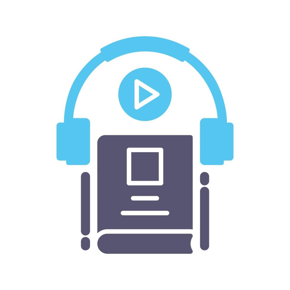 Audio Book Vector Icon