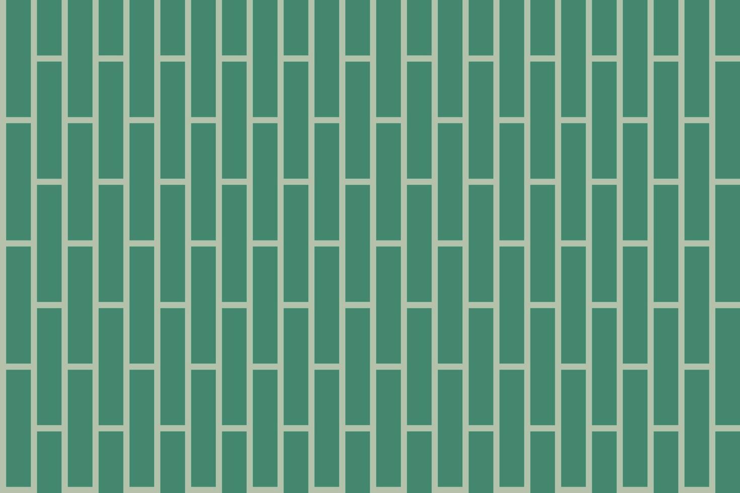 Green Clay tiles Seamless patchwork tile with Victorian motives. pottery tile. Tile stencil seamless pattern. Black geometric background. Monochrome pattern. Traditional repeating pattern. vector