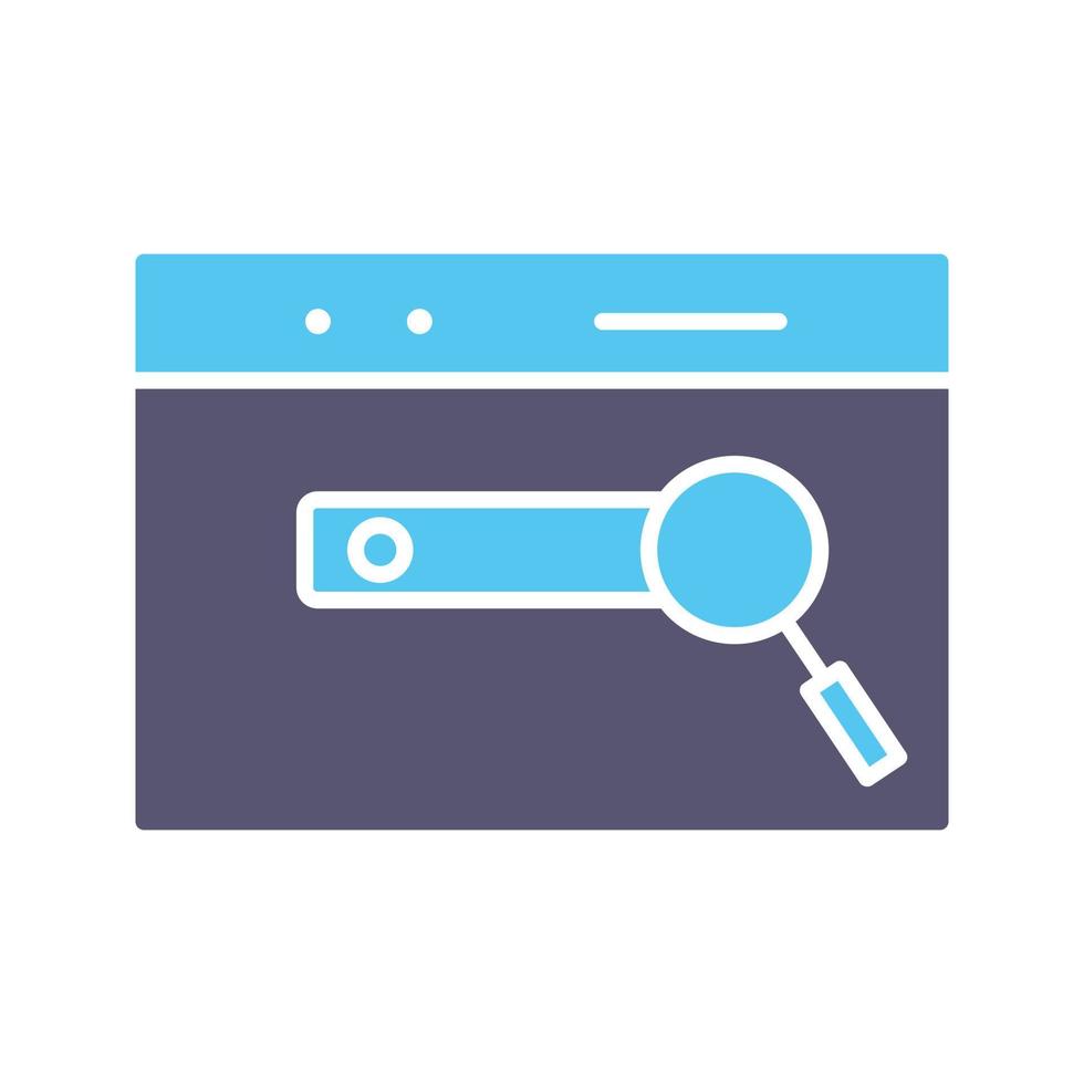 icono de vector seo único