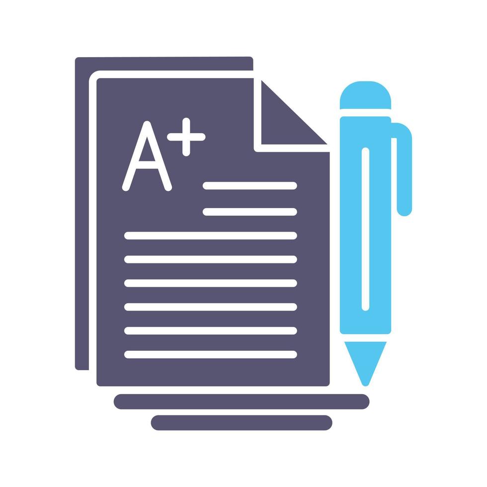 A Grade Vector Icon