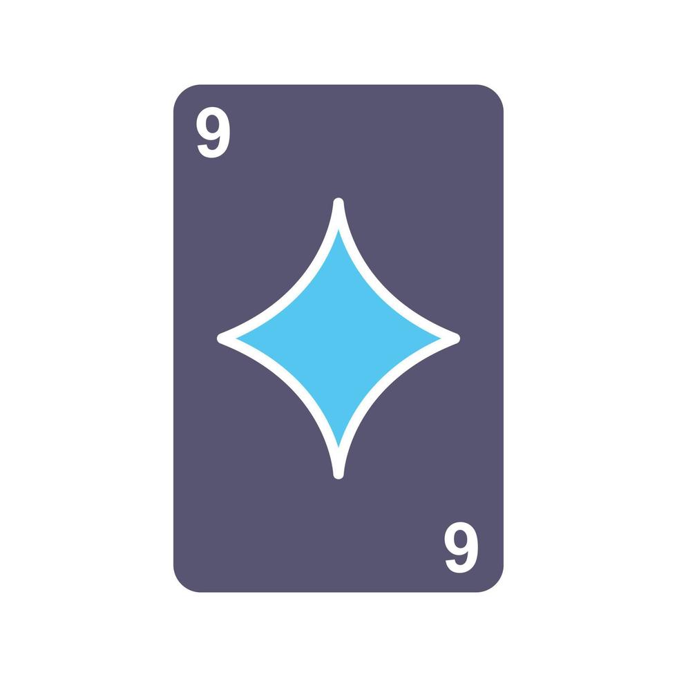 Diamonds Card Vector Icon