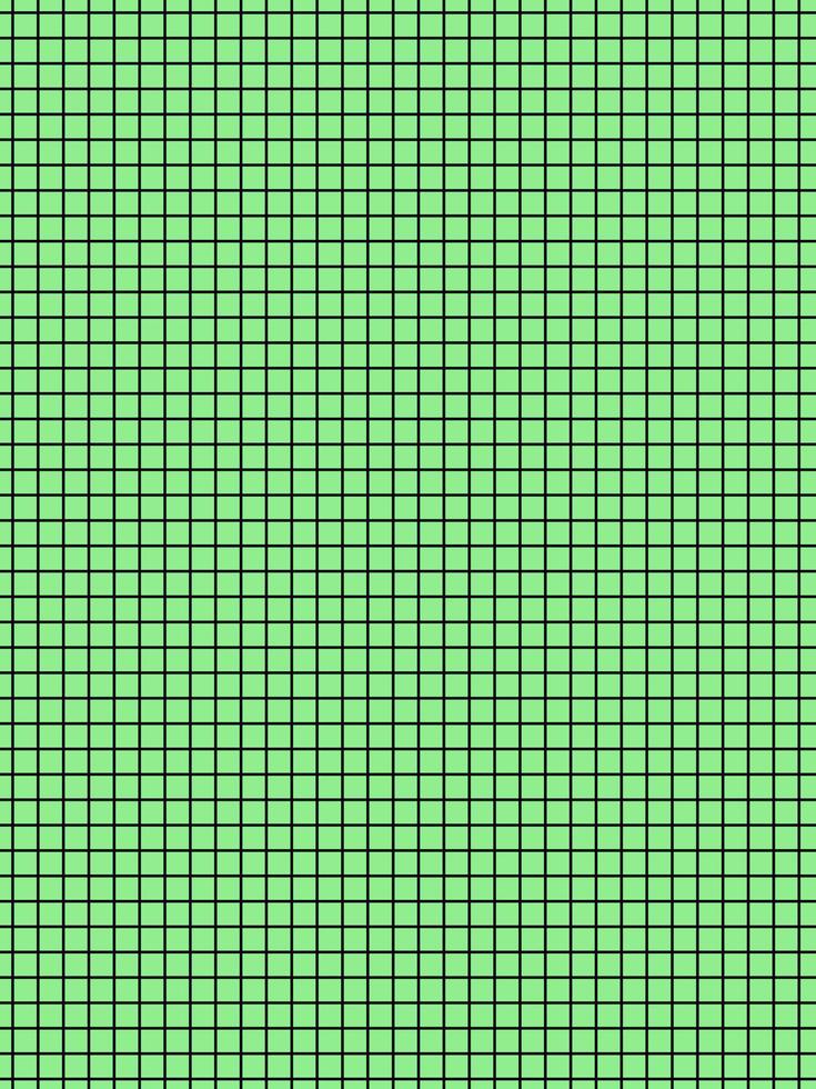 black color graph paper over green background vector
