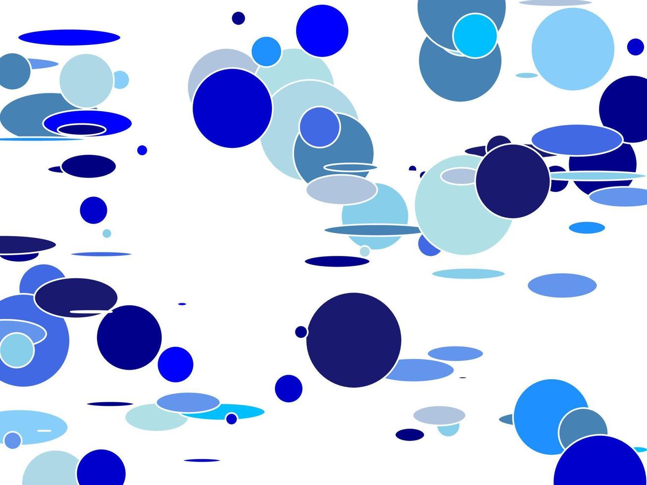 blue shapes background vector
