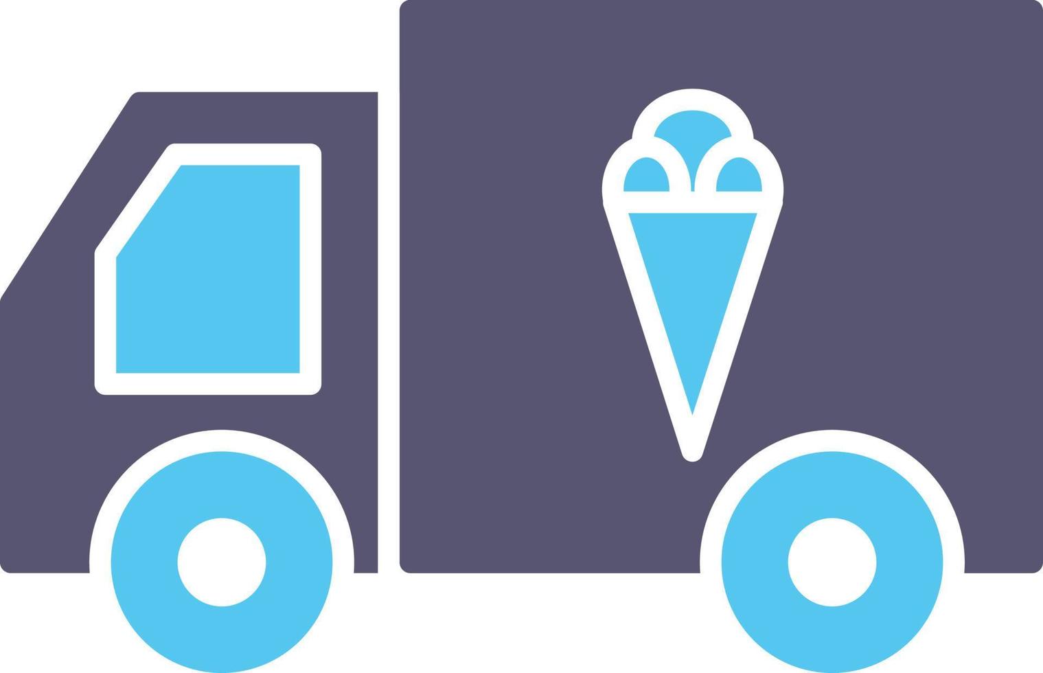 Icecream Van Vector Icon