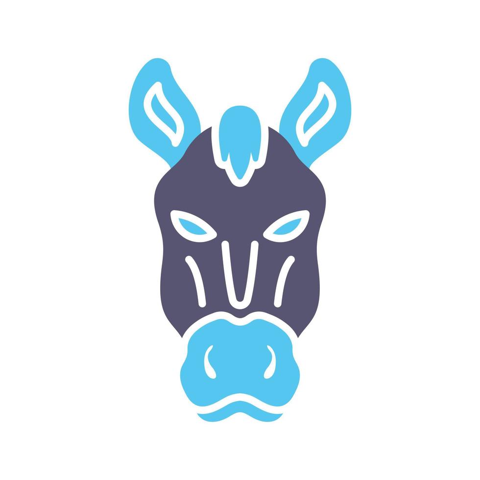 icono de vector de caballo