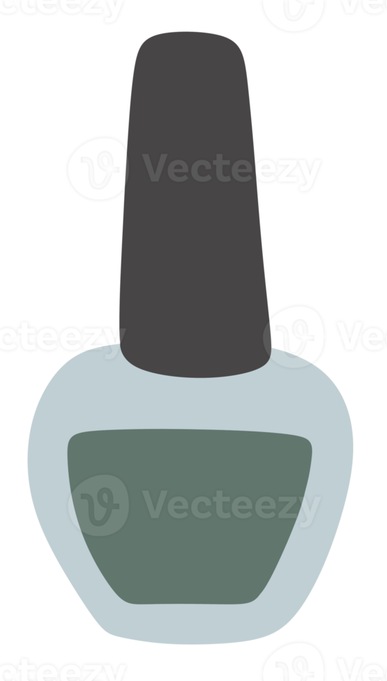 bouteille avec icône de vernis à ongles png