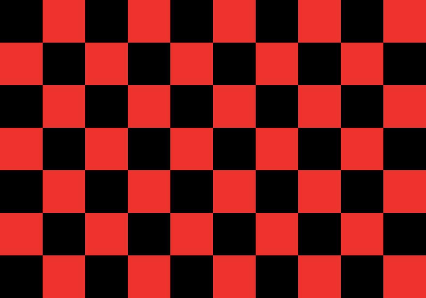 Black and red squares pattern vector