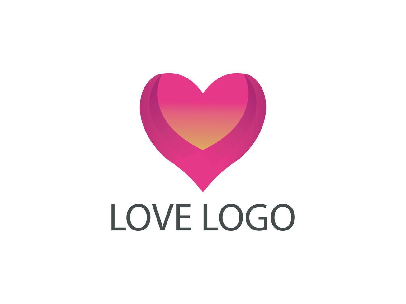 ove logo design vector template creative love logo concepts illustration