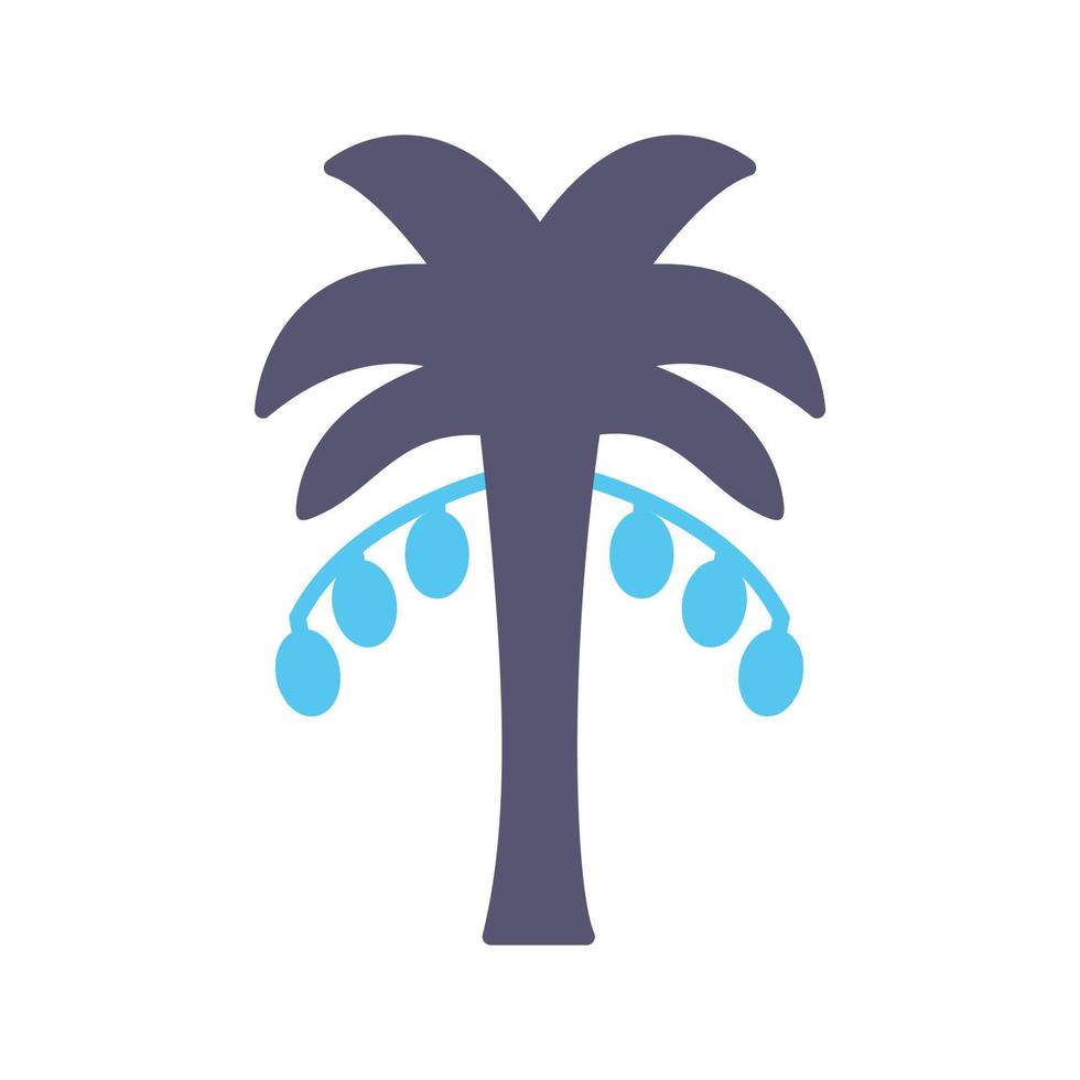 Coconut trees Vector Icon