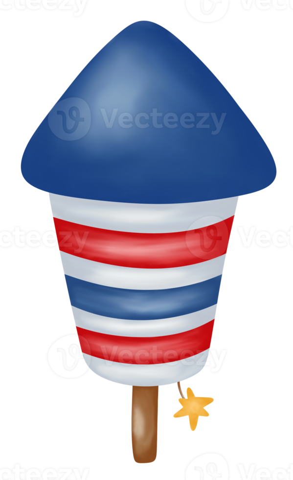 raketten Verenigde staat onafhankelijkheid dag icoon. png