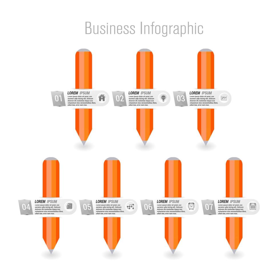 business infographic template design. Realistic circle diagram infographic. modern Business annual report Chart visualization. vector